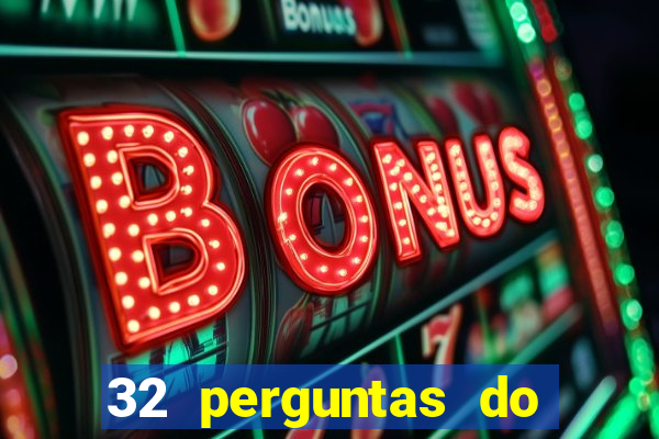 32 perguntas do livro do destino
